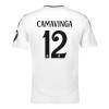 Conjunto (Camiseta+Pantalón Corto) Real Madrid Camavinga 12 Primera Equipación 2024-25 - Niño